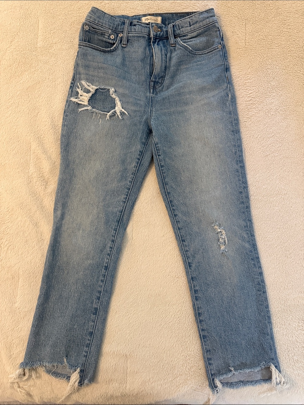 Madewell Classic Straight Jeans, size 26